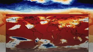'Earth almost entirely in...red': Super El Niño is still intensifying