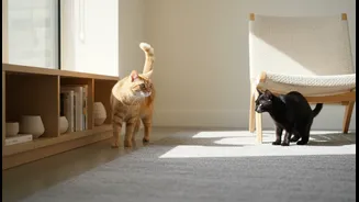 Expert-backed behavioral methods to manage territory aggression when introducing a second rescue cat