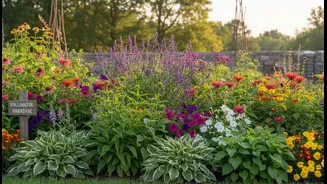 Mix Annuals, Perennials And Flowering Herbs For Longer Seasonal Support
