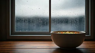Comfort Food Can Be Safer In Rain