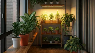 Grow Lights Are Perfect For Tiny Indian Flats