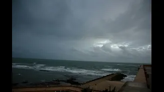 Low-pressure area over Bay of Bengal triggers heavy rain in Tamil Nadu