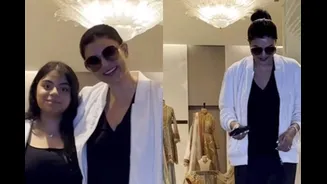 Sushmita Sen Keeps It Comfy As She Steps Out For Shopping With Daughter Alisah | WATCH