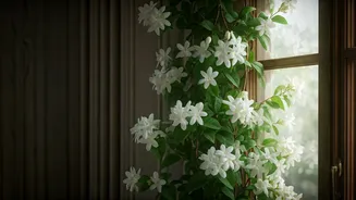 Jasmine Climbers Bring Soft Drama To Homes