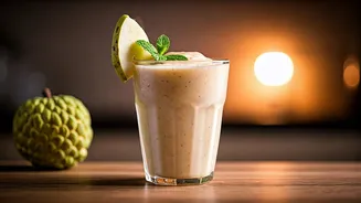 This Fresh Custard Apple Smoothie Is Absolute Heaven