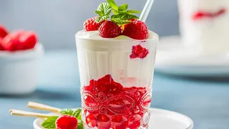 Berries And Yoghurt Is The Detail That Changes How We Read Quick Berry Parfait With Fruit And Yoghurt