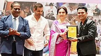 NAB 75th Foundation Day 2026: Lucknow’s Mayank Shekhar Felicitated By Nita Ambani And John Abraham In Mumbai
