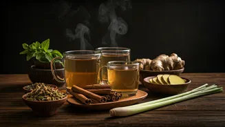 Herbal Tea Craze Sweeps Through Monsoon Kitchens