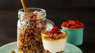 Granola Portions Can Decide Whether a Yoghurt Parfait Stays Balanced
