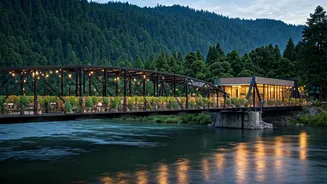 Indian Army Transforms Old Bridge into Stunning Riverside Café in Arunachal Pradesh