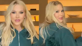 Virginia vira piada com look para a Copa do Mundo:'Galinha pintadinha'