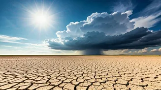 Monsoon Chasers Document Sudden Rainfall Halt Across Central Indian States