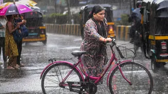 Mumbai Rain Today: Morning Showers Lash City, IMD Warns Of More; Thunderstorms, Gusty Winds Too On Card
