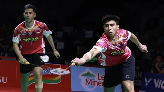Indonesia Masters 2026: Sabar / Reza Lolos ke Perempat Final