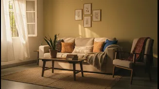 Weather-Ready Lived-In Interiors Make Rental Flats Feel Warmer And Realer