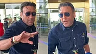 'Tumlog Bohot Dhating Karta Hai': Jackie Shroff Schools Paps For Gathering Outside Dharmendra's Mumbai Home - VIDEO