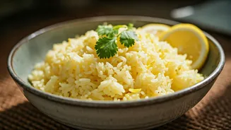 Homemade Lemon Rice Beats Expensive Lunches