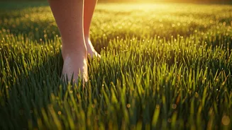 Five-Minute Morning Walks On Grass Will Fix Your Back