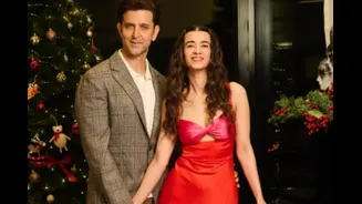 Hrithik Roshan-Saba Azad Celebrate Christmas With Sussanne Khan’s Family