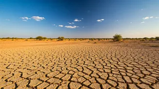Thar Desert Stays Dry While India Soaks