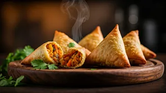Enjoy guilt-free samosas by baking them