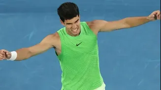 Australian Open: Alcaraz continues career Slam quest with epic win over Zverev