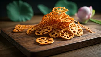 Move Over Potato Wafers: Try Crispy Baked Lotus Stem Chips