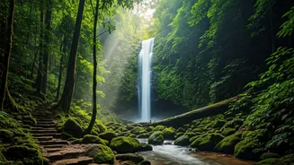 Dense Forest Canopies Wayanad Hide Spectacular Seasonal Waterfall Trails From