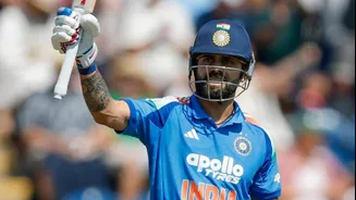Virat Kohli completes 1,500 ODI runs versus England: Key stats