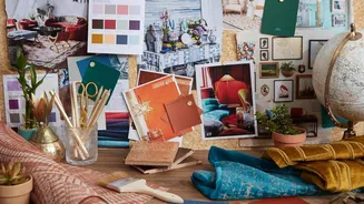 How to create a vintage bohemian-style home