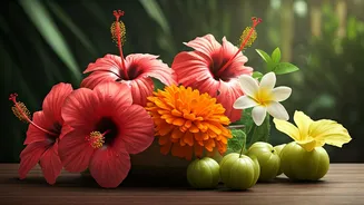 Unlock Luscious Locks: 7 Indian Garden Flowers for Hair Fall Control & Thickness