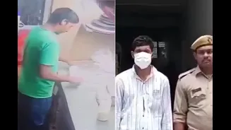 'Disgusting Behaviour Yaar': Noida Pizza Shop Owner Arrested After CCTV Footage Allegedly Shows Him Spitting On Dough