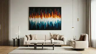 Big Art Makes Home Makeovers Look More Expensive