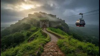 From Easy Treks To Ropeways, Monsoon Forts For Every Traveller