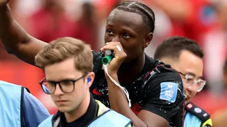 Entenda o que é o'apito verde'usado por jogador do Canadá que quebrou a perna na Copa do Mundo