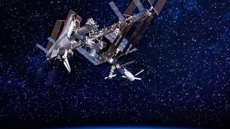 How Space Station Life Systems Convert Waste Carbon Gas Back Into Oxygen Gas
