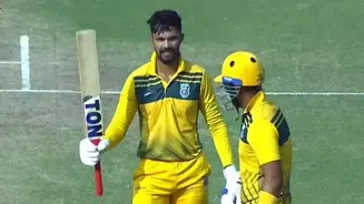 Ruturaj Gaikwad equals record for most centuries in VHT after 134 against Goa after being dropped from Indian team