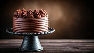 Why Retro Vintage Dark Chocolate Cakes Are Back Now