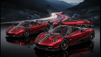 Pagani's Three-Car Anniversary Run Gives Manual Fans A Real Talking Point
