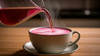 This Aesthetic Pink Tea Formula Is Dominating Indian Feeds