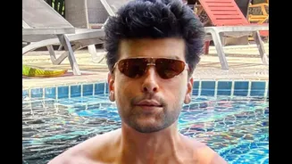Kushal Tandon Shares Poolside Breakfast Glimpses On Quiet Getaway