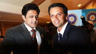 KSCA Honours Kumble and Dravid with Stands at Chinnaswamy Stadium