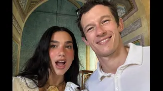 Amamos esse detalhe literário na decoração do casamento da Dua Lipa