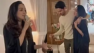 Video: Kiara Advani Sings For 'Saraayah's Favourite Human' Sidharth Malhotra, Gives A Glimpse Of His 41st Birthday Celebration