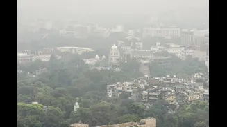 Delhi’s Air Quality Slips To ‘Severe’ As Smog Thickens, Visibility Plummets