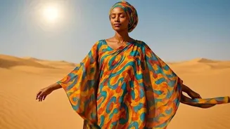 Master winter elegance with African kaftans