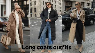 Long coats that turn simple winter layers into statement looks