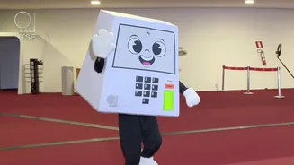 Conheça a Pilili, a nova mascote do TSE que representará a urna eletrônica nas eleições de 2026