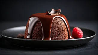 A Rich Chocolate Dessert Made With Simple Ingredients