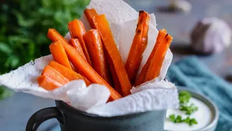Carrot Sticks Make an Easy Base for Dips and Snack Boxes